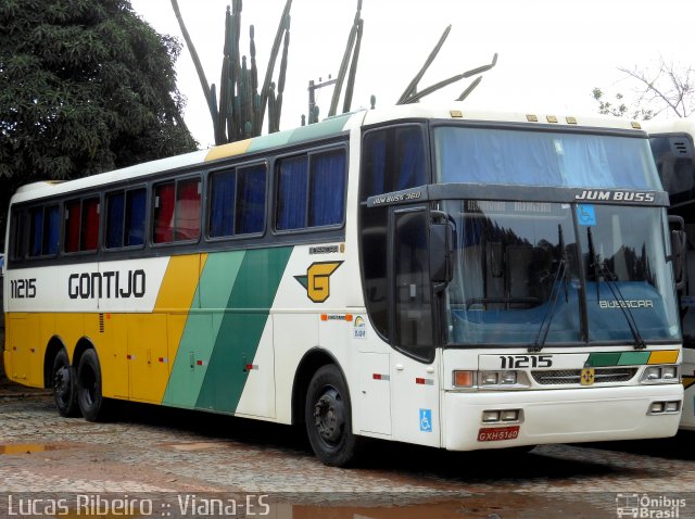 Empresa Gontijo de Transportes 11215 na cidade de Viana, Espírito Santo, Brasil, por Lucas Ribeiro de Souza Ferreira. Número da foto: #1640556.