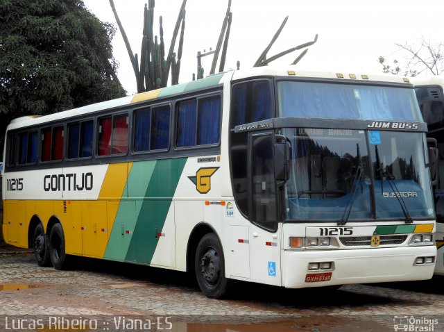 Empresa Gontijo de Transportes 11215 na cidade de Viana, Espírito Santo, Brasil, por Lucas Ribeiro de Souza Ferreira. ID da foto: 1640556.