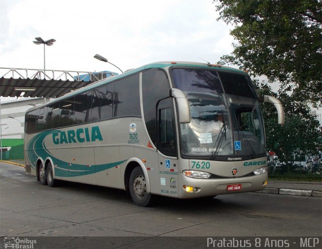 Viação Garcia 7620 na cidade de São Paulo, São Paulo, Brasil, por Cristiano Soares da Silva. ID da foto: 1639998.