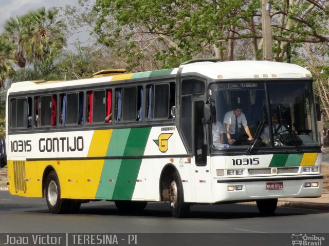 Empresa Gontijo de Transportes 10315 na cidade de Teresina, Piauí, Brasil, por João Victor. ID da foto: 1639708.