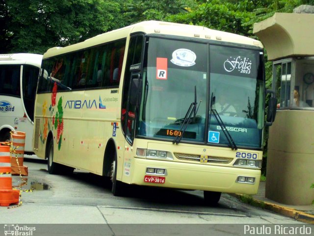 Viação Atibaia São Paulo 2090 na cidade de São Paulo, São Paulo, Brasil, por Paulo Ricardo. ID da foto: 1639907.