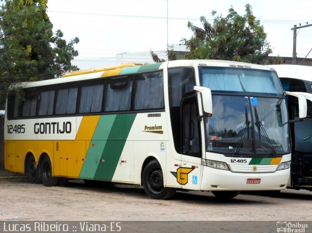 Empresa Gontijo de Transportes 12485 na cidade de Viana, Espírito Santo, Brasil, por Lucas Ribeiro de Souza Ferreira. Número da foto: #1640551.