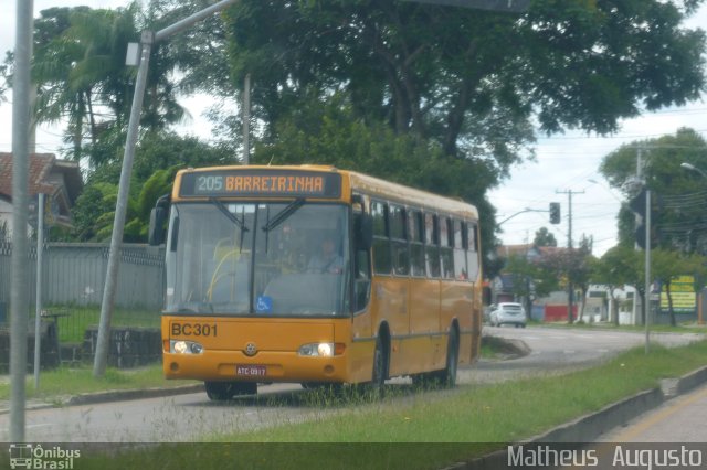 Transporte Coletivo Glória BC301 na cidade de Curitiba, Paraná, Brasil, por Matheus  Augusto. Número da foto: #1640793.