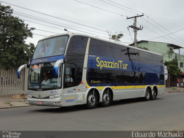 Spazzini Transportes 8010 na cidade de Porto Alegre, Rio Grande do Sul, Brasil, por Eduardo Machado. Número da foto: #1657460.