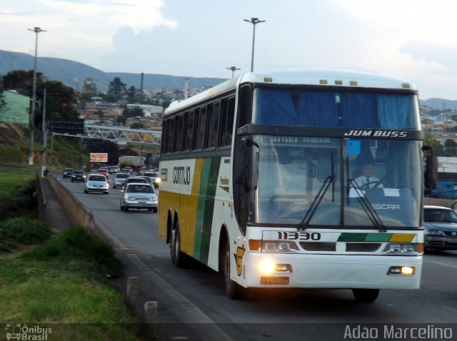 Empresa Gontijo de Transportes 11330 na cidade de Belo Horizonte, Minas Gerais, Brasil, por Adão Raimundo Marcelino. Número da foto: #1659157.