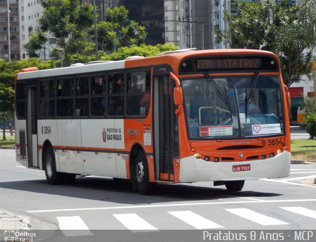 Santa Madalena > Oak Tree Transportes Urbanos 8 3854 na cidade de São Paulo, São Paulo, Brasil, por Cristiano Soares da Silva. Número da foto: #1657632.