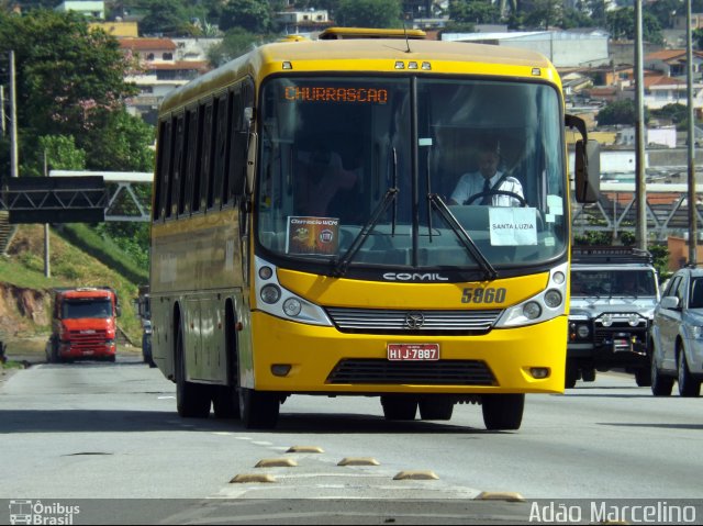 Viação Santa Edwiges 5960 na cidade de Belo Horizonte, Minas Gerais, Brasil, por Adão Raimundo Marcelino. Número da foto: #1659123.