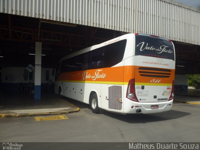 Viação Vale do Tietê 811 na cidade de Tietê, São Paulo, Brasil, por Matheus Duarte Souza. Número da foto: #1661445.