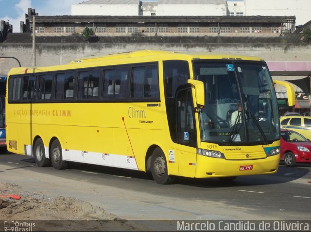 Viação Itapemirim 9019 na cidade de Rio de Janeiro, Rio de Janeiro, Brasil, por Marcelo Candido de Oliveira. ID da foto: 1660401.