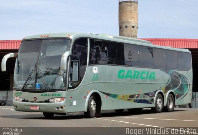 Viação Garcia 6529 na cidade de Londrina, Paraná, Brasil, por Roger Vinicius de Britto. Número da foto: #1659715.
