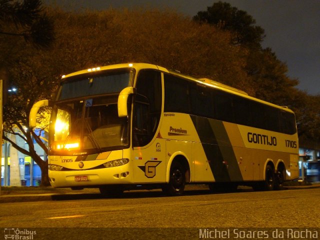 Empresa Gontijo de Transportes 17105 na cidade de Curitiba, Paraná, Brasil, por Michel Soares da Rocha. Número da foto: #1659885.