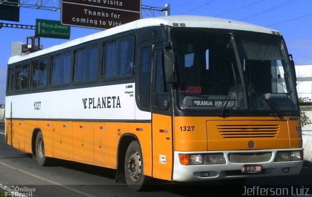 Planeta Transportes Rodoviários 1327 na cidade de Vitória, Espírito Santo, Brasil, por J.  Luiz. ID da foto: 1661529.