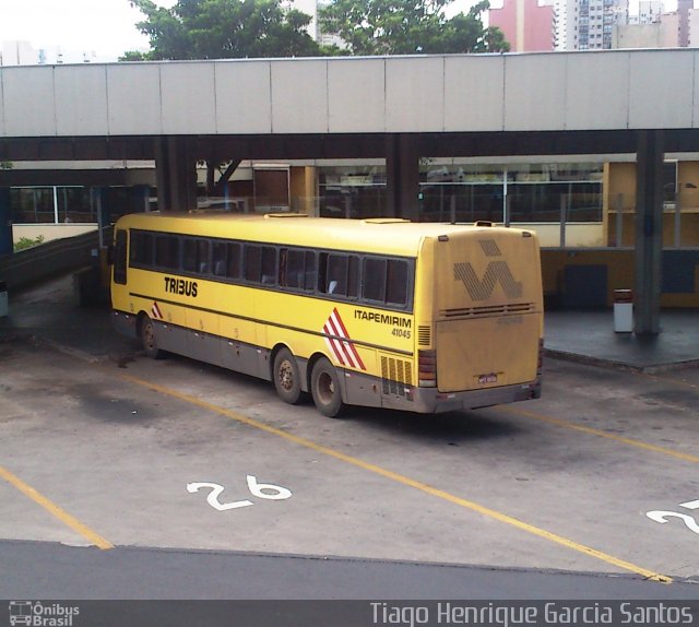 Viação Itapemirim 41045 na cidade de Ribeirão Preto, São Paulo, Brasil, por Tiago Henrique Garcia dos Santos. ID da foto: 1660671.