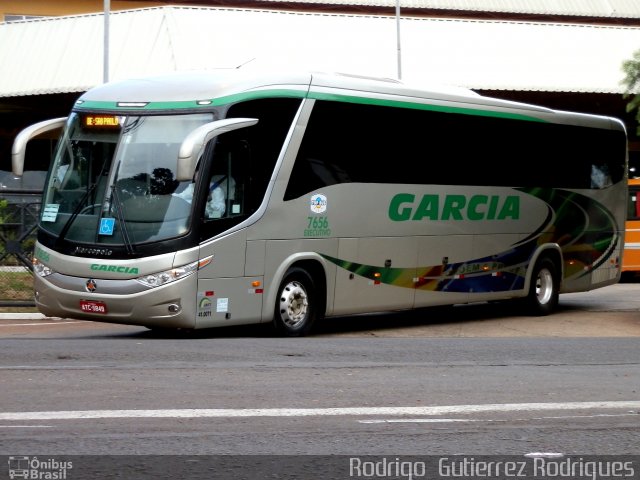 Viação Garcia 7656 na cidade de Maringá, Paraná, Brasil, por Rodrigo  Gutierrez Rodrigues. Número da foto: #1659548.