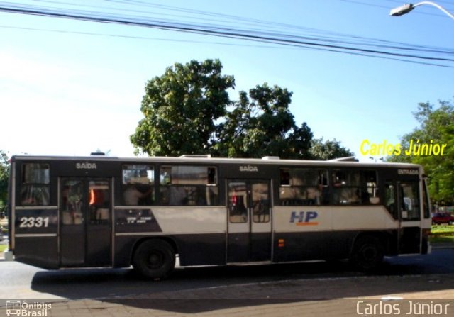 HP Transportes Coletivos 2331 na cidade de Goiânia, Goiás, Brasil, por Carlos Júnior. ID da foto: 1661308.