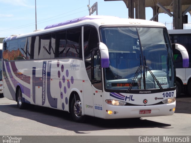 HL Transportes 1007 na cidade de Porto Alegre, Rio Grande do Sul, Brasil, por Gabriel  Morosoli. Número da foto: #1661079.