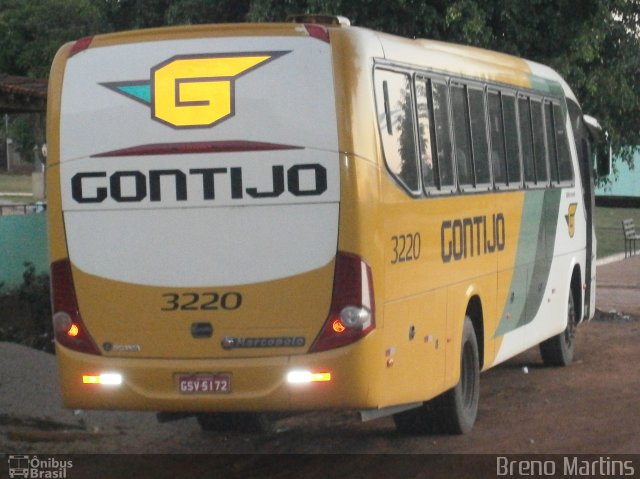 Empresa Gontijo de Transportes 3220 na cidade de Virgem da Lapa, Minas Gerais, Brasil, por Breno Martins. Número da foto: #1662313.