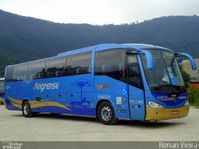 Expresso Angrense RJ 637.014 na cidade de Angra dos Reis, Rio de Janeiro, Brasil, por Renan Vieira. ID da foto: 1663039.