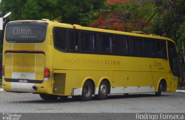 Viação Itapemirim 8035 na cidade de Messias, Alagoas, Brasil, por Rodrigo Fonseca. ID da foto: 1662697.