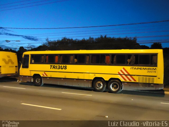 Viação Itapemirim 30075 na cidade de Vitória, Espírito Santo, Brasil, por Luiz Claudio . ID da foto: 1661703.