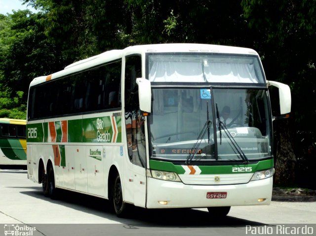 Cia. São Geraldo de Viação 21215 na cidade de São Paulo, São Paulo, Brasil, por Paulo Ricardo. ID da foto: 1662479.