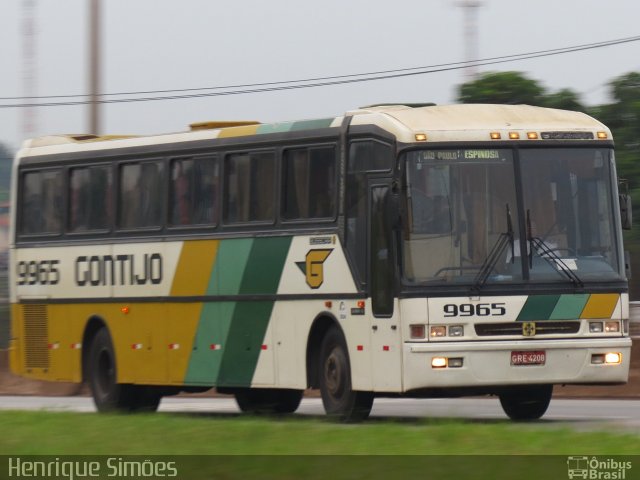 Empresa Gontijo de Transportes 9965 na cidade de Betim, Minas Gerais, Brasil, por Henrique Simões. ID da foto: 1661868.