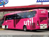 UTIL - União Transporte Interestadual de Luxo 7102 na cidade de Ribeirão Vermelho, Minas Gerais, Brasil, por Andrey Gustavo. Número da foto: #:id.