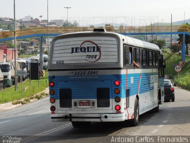 Jequié Turismo 600 na cidade de João Monlevade, Minas Gerais, Brasil, por Antonio Carlos Fernandes. Número da foto: #1664521.