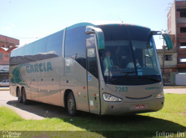 Viação Garcia 7282 na cidade de Cascavel, Paraná, Brasil, por Felipe  Dn. Número da foto: #1665371.