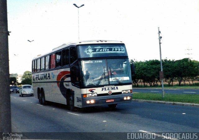 Pluma Conforto e Turismo 3844 na cidade de Sorocaba, São Paulo, Brasil, por EDUARDO - SOROCABUS. ID da foto: 1663800.