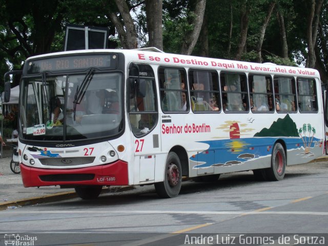 Viação Senhor do Bonfim 27 na cidade de Angra dos Reis, Rio de Janeiro, Brasil, por André Luiz Gomes de Souza. ID da foto: 1665111.