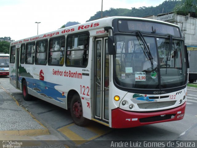 Viação Senhor do Bonfim 122 na cidade de Angra dos Reis, Rio de Janeiro, Brasil, por André Luiz Gomes de Souza. ID da foto: 1665255.