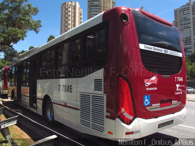 KBPX Administração e Participação > Transkuba 7 7846 na cidade de São Paulo, São Paulo, Brasil, por Nerilton F.  ônibus. Número da foto: #1665056.