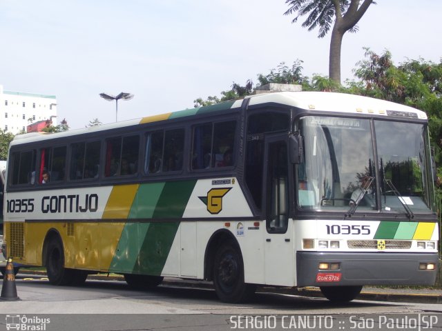 Empresa Gontijo de Transportes 10355 na cidade de São Paulo, São Paulo, Brasil, por Sérgio Augusto Braga Canuto. ID da foto: 1665708.