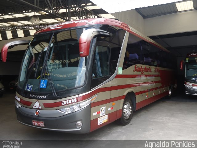 Santa Maria Fretamento e Turismo > Transportes Santa Maria(SP) 300 na cidade de São Bernardo do Campo, São Paulo, Brasil, por Agnaldo Penides. Número da foto: #1666414.