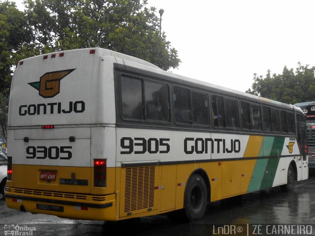 Empresa Gontijo de Transportes 9305 na cidade de São Paulo, São Paulo, Brasil, por Leandro Carneiro. ID da foto: 1666456.