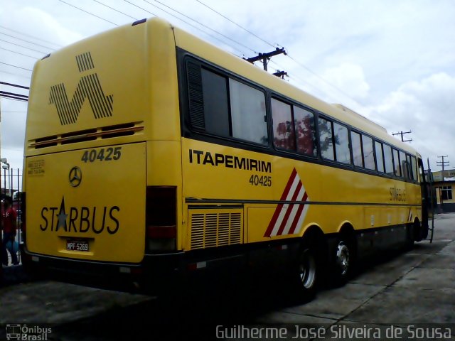 Viação Itapemirim 40425 na cidade de Ananindeua, Pará, Brasil, por Guilherme José Silveira de Sousa. Número da foto: #1666381.