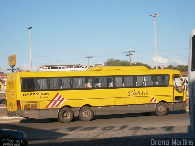 Viação Itapemirim 40033 na cidade de Jequié, Bahia, Brasil, por Breno Martins. Número da foto: #1666067.
