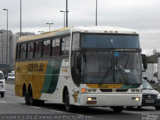 Empresa Gontijo de Transportes 11335 na cidade de São Paulo, São Paulo, Brasil, por Leandro Carneiro. Número da foto: #1666465.