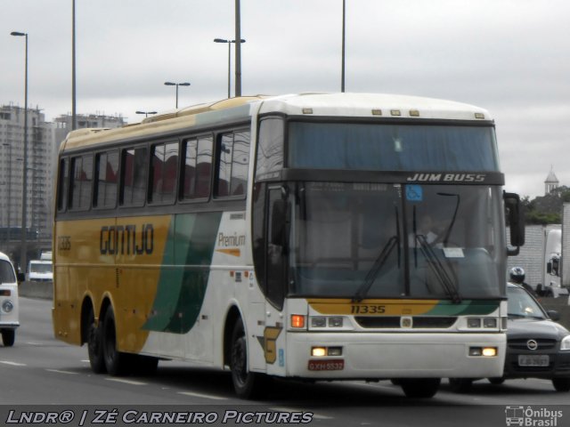 Empresa Gontijo de Transportes 11335 na cidade de São Paulo, São Paulo, Brasil, por Leandro Carneiro. ID da foto: 1666465.