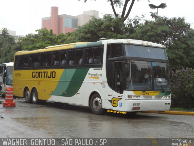 Empresa Gontijo de Transportes 11270 na cidade de São Paulo, São Paulo, Brasil, por Wagner Gontijo Várzea da Palma-mg. Número da foto: #1667576.