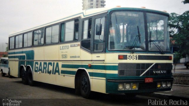 Viação Garcia 5061 na cidade de Londrina, Paraná, Brasil, por Patrick Rocha. ID da foto: 1669723.