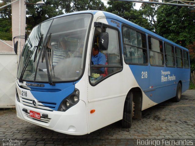 Transportes Além Paraíba 218 na cidade de Além Paraíba, Minas Gerais, Brasil, por Rodrigo Fernades. Número da foto: #1668349.