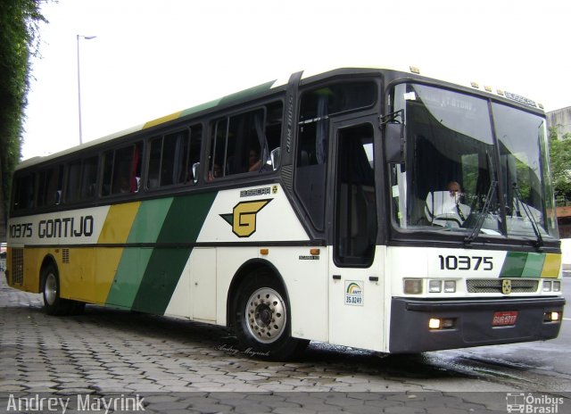 Empresa Gontijo de Transportes 10375 na cidade de Belo Horizonte, Minas Gerais, Brasil, por Andrey Gustavo. ID da foto: 1668916.