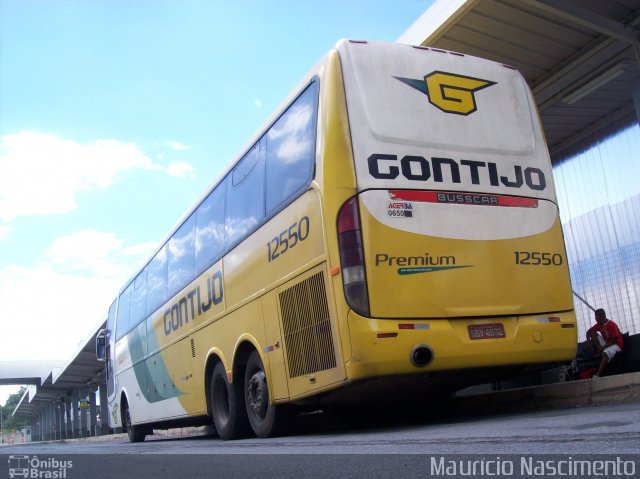 Empresa Gontijo de Transportes 12550 - Estação José Cândido da Silveira na cidade de Belo Horizonte, Minas Gerais, Brasil, por Maurício Nascimento. ID da foto: 1668581.