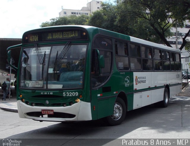 Via Sul Transportes Urbanos 5 3209 na cidade de São Paulo, São Paulo, Brasil, por Cristiano Soares da Silva. ID da foto: 1669051.