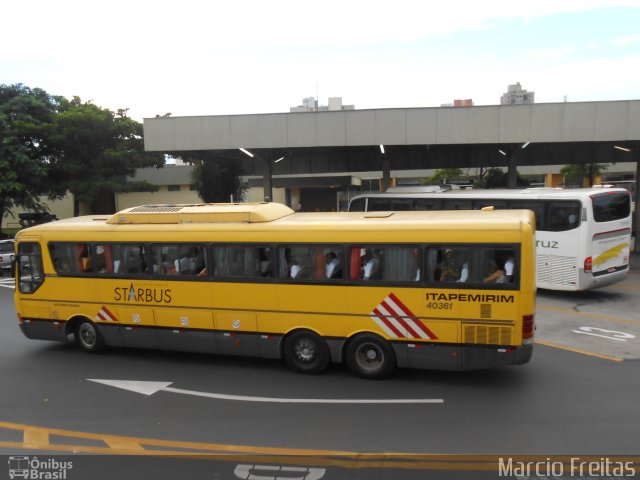 Viação Itapemirim 40361 na cidade de Ribeirão Preto, São Paulo, Brasil, por Marcio Freitas. ID da foto: 1668906.