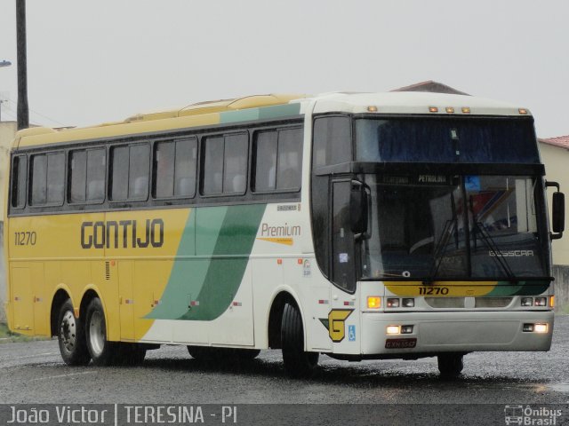 Empresa Gontijo de Transportes 11270 na cidade de Teresina, Piauí, Brasil, por João Victor. Número da foto: #1670315.