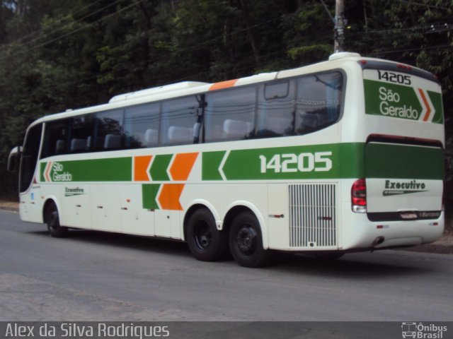 Cia. São Geraldo de Viação 14205 na cidade de Belo Horizonte, Minas Gerais, Brasil, por Alex da Silva Rodrigues. Número da foto: #1671037.