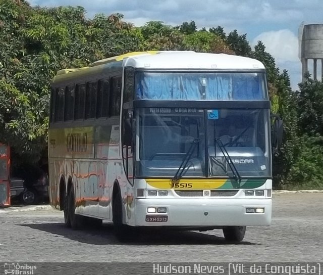 Empresa Gontijo de Transportes 15515 na cidade de Vitória da Conquista, Bahia, Brasil, por Hudson Neves. ID da foto: 1670203.